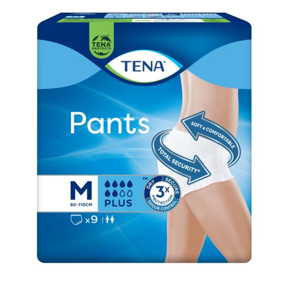 TENA Pants Plus Medium 9 Pack at Good Price Pharmacy Warehouse