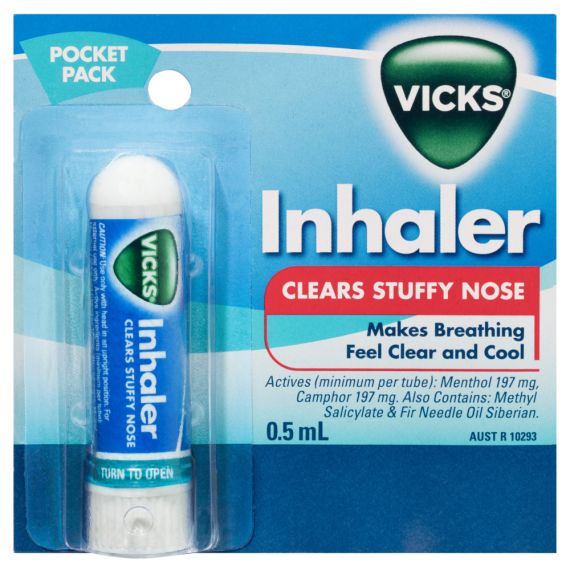 inhaler for blocked nose